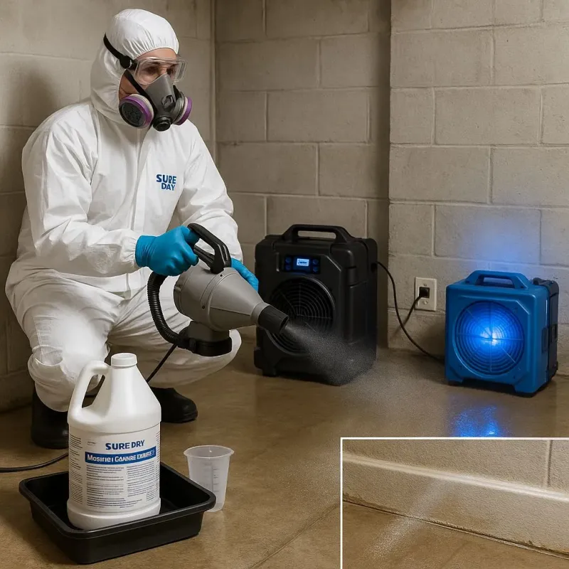 Sanitization and Odor Removal process in Belleville, PA