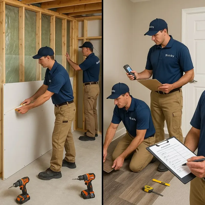 Repairs and Reconstruction process in Belleville, PA