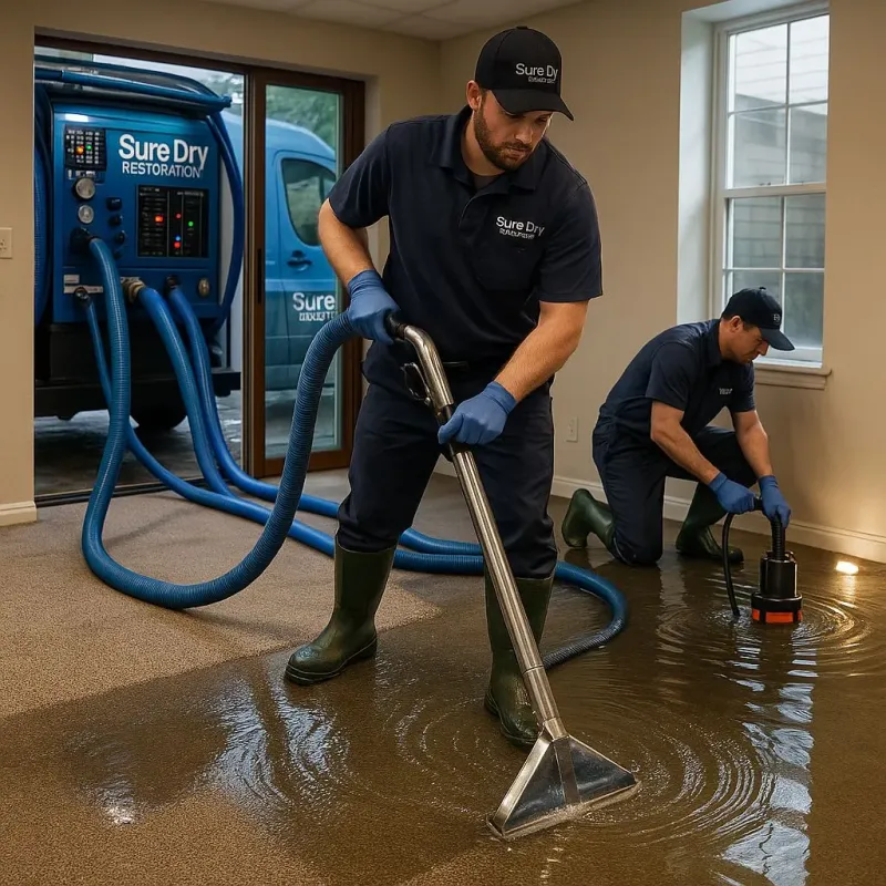 Water Extraction and Removal process in Belleville, PA